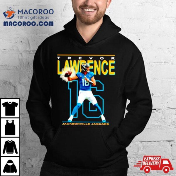 Trevor Lawrence Jacksonville Jaguars Nfl Football Player Shirt