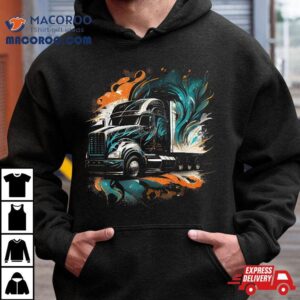 Truck Driver Wheeler Trucker Gif Tshirt