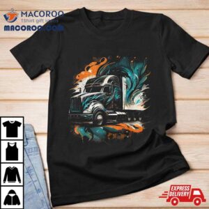 Truck Driver Wheeler Trucker Gif Tshirt