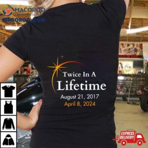 Twice In A Lifetime Solar Eclipse 2017 2024 Shirt