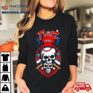 Twinz Skull Baseball Tshirt