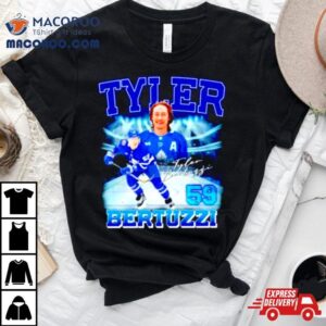 Tyler Bertuzzi Hockey Player Signature Tshirt