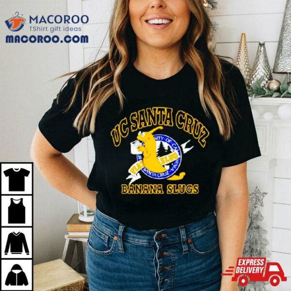 Uc Santa Cruz Banana Slugs Logo Shirt