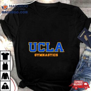 Ucla Gymnastics Black Wordmark Tshirt