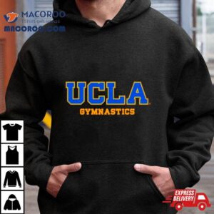 Ucla Gymnastics Black Wordmark Tshirt