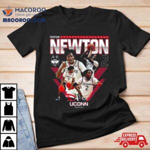 Uconn Ncaa Men S Basketball Tristen Newton Official Post Season Tshirt