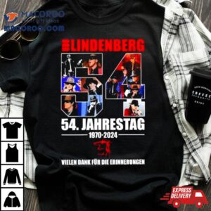 Udo Lindenberg 54 Jahrestag 1970 2024 Vielen Dank Fur Die Erinnerungen Shirt 3 Udo Lindenberg Jahrestag Vielen Dank Fur Die Erinnerungen Tshirt