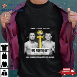 Umar Nurmagomedov Vs Bekzat Almakhan Ufc Mar Tshirt