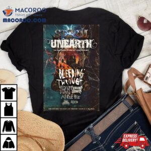 Unearth Celebrate 20 Years Of Our Album The Oncoming Storm June 15th 2024 Shirt