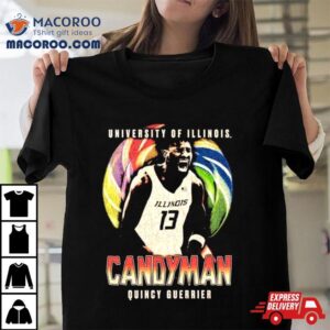 University Of Illinois Candayman Quincy Guerrier Shirt