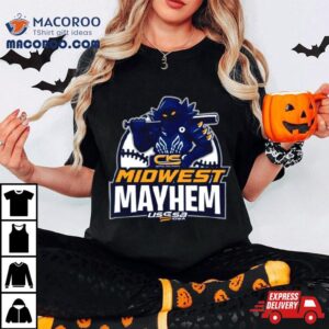 Usssa Iowa Baseball Cis Midwest Mayhem Logo Tshirt