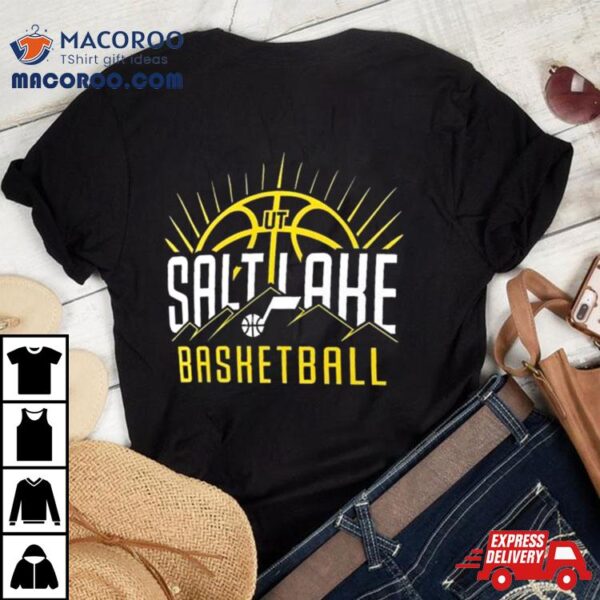 Utah Jazz Salt Lake Basketball Half Court Offense Shirt