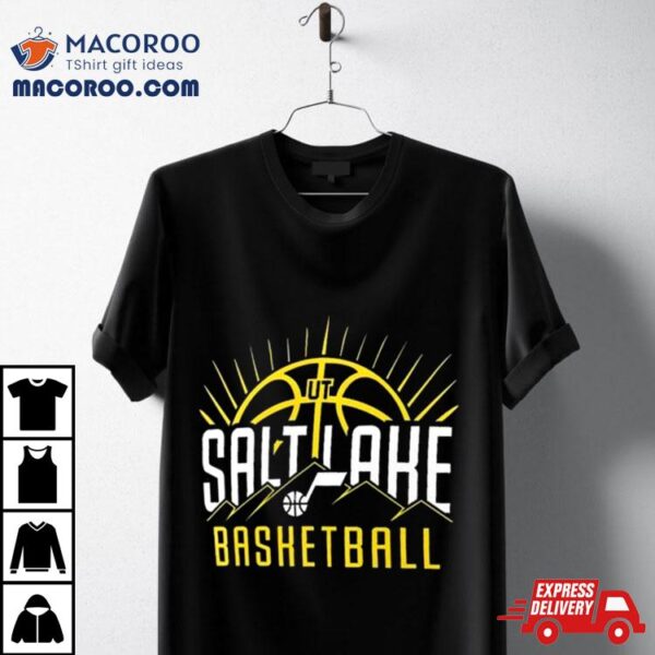 Utah Jazz Salt Lake Basketball Half Court Offense Shirt