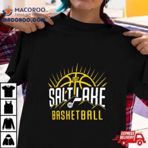 Utah Jazz Salt Lake Basketball Tshirt