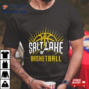 Utah Jazz Salt Lake Basketball Tshirt