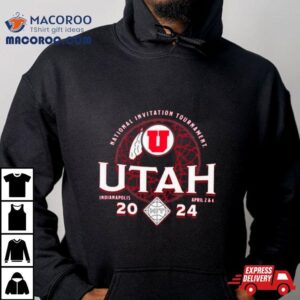 Utah Utes Division I Men S Basketball Postseason Nit Champion Tshirt