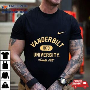 Vanderbilt Commodores Nike University Nashville Tn Tshirt