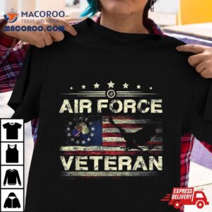 Veteran Us Air Force Tshirt – American Betsy Ross Flag Shirt