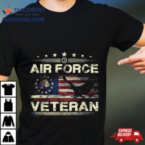 Veteran Us Air Force T American Betsy Ross Flag Tshirt