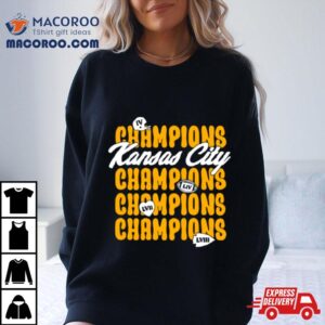 Vintage Kansas City Champions Helme Tshirt