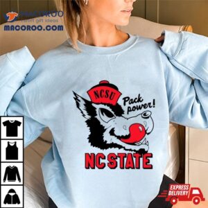 Vintage Nc State Pack Power Ncaa Shirt