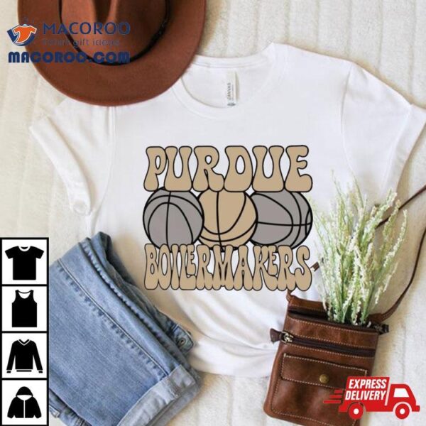 Vintage Ncaa Basketball Purdue Boilermakers Shirt