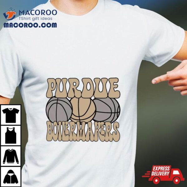 Vintage Ncaa Basketball Purdue Boilermakers Shirt