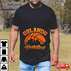 Vintage Orlando City Basketball Retro Sports Lover Tshirt