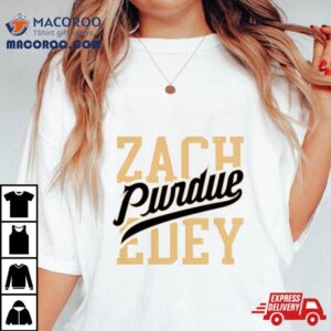 Vintage Zach Edey Purdue Ncaa Tshirt