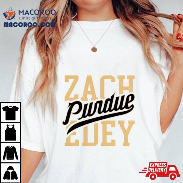 Vintage Zach Edey Purdue Ncaa Shirt