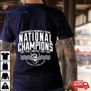 Virginia Cavaliers Ncaa Women’s Swimming Diving National Champions 2024 Shirt