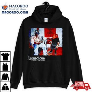 Warwick Davis Learning To Use A Bong In Leprechaun Shirt