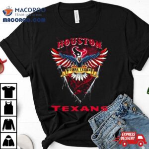 We Are Texans Houston Texans Football Us Eagle Tshirt