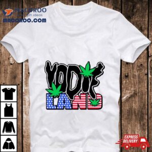 Weed Not Here Usa Flag Tshirt