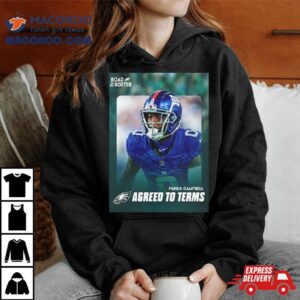 Welcome Parris Campbell To Philadelphia Eagle Nfl Tshirt