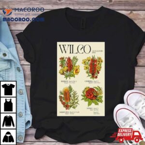 Wilco March Brisbane Australia Tour Tshirt