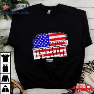 William Byron Nascar Cup Series Usa Flag Tshirt