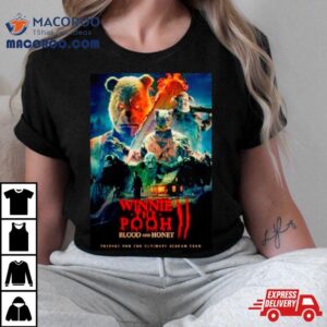 Winnie The Pooh Blood And Honey Ii Scream Team Poster Shirt