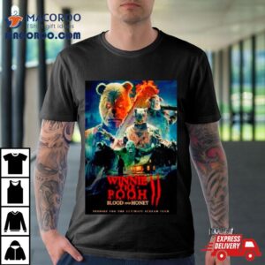 Winnie The Pooh Blood And Honey Ii Scream Team Poster Shirt