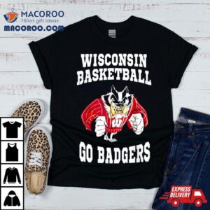 Wisconsin Badgers Basketball Go Badgers Masco Tshirt