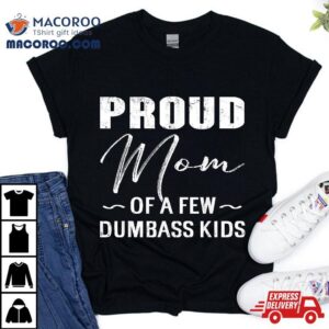Wo Proud Mom Of A Few Dumbass Kids Mother’s Day Gifts Shirt