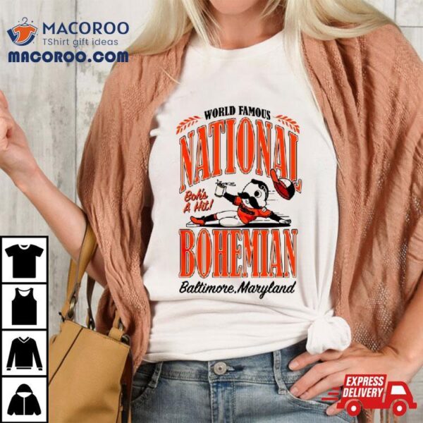 World Famous National Bohemian Baltimore Shirt