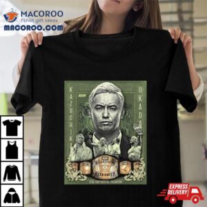 Wwe Kazuchika Okada Aew Continental Champion Shirt