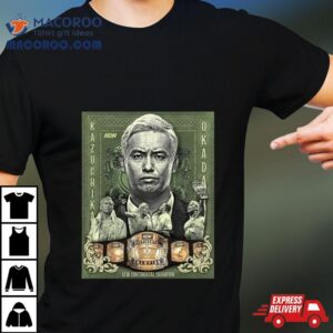 Wwe Kazuchika Okada Aew Continental Champion Tshirt