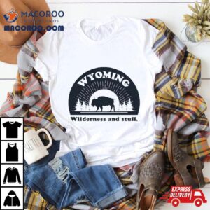 Wyoming Wilderness And Stuff Vintage Tshirt