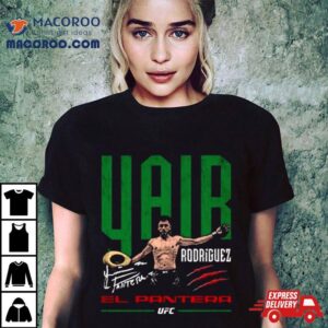 Yair Rodriguez El Pantera Grunge Signature Shirt