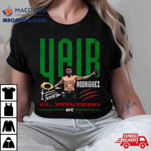 Yair Rodriguez El Pantera Grunge Signature Tshirt