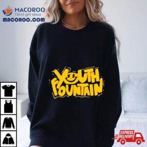 Youth Fountain Puffy Logo Tshirt