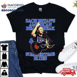 Zach Bryan American Head Break Summertime Blues Tshirt