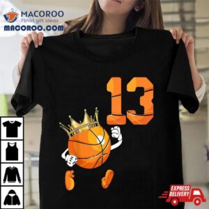 Th Birthday Years Old Basketball Lover Theme Party Tshirt